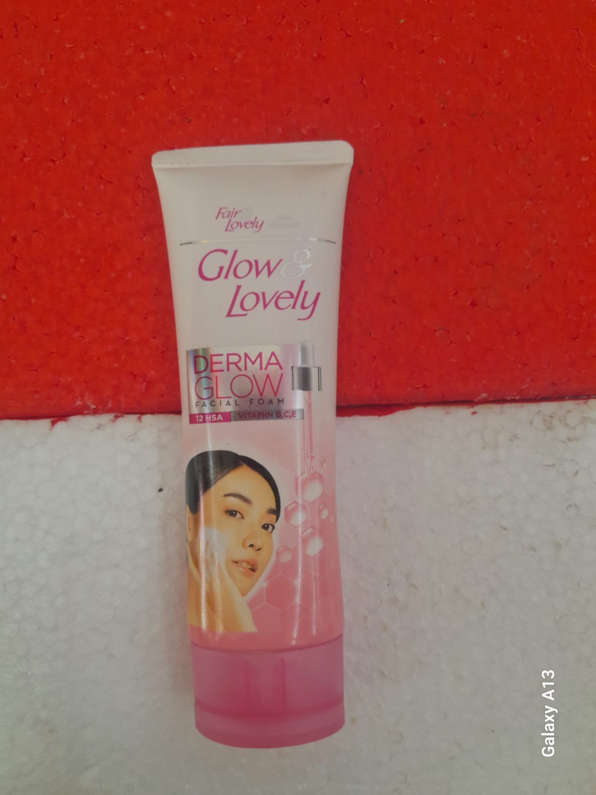 glow&lovely facial foam-50g