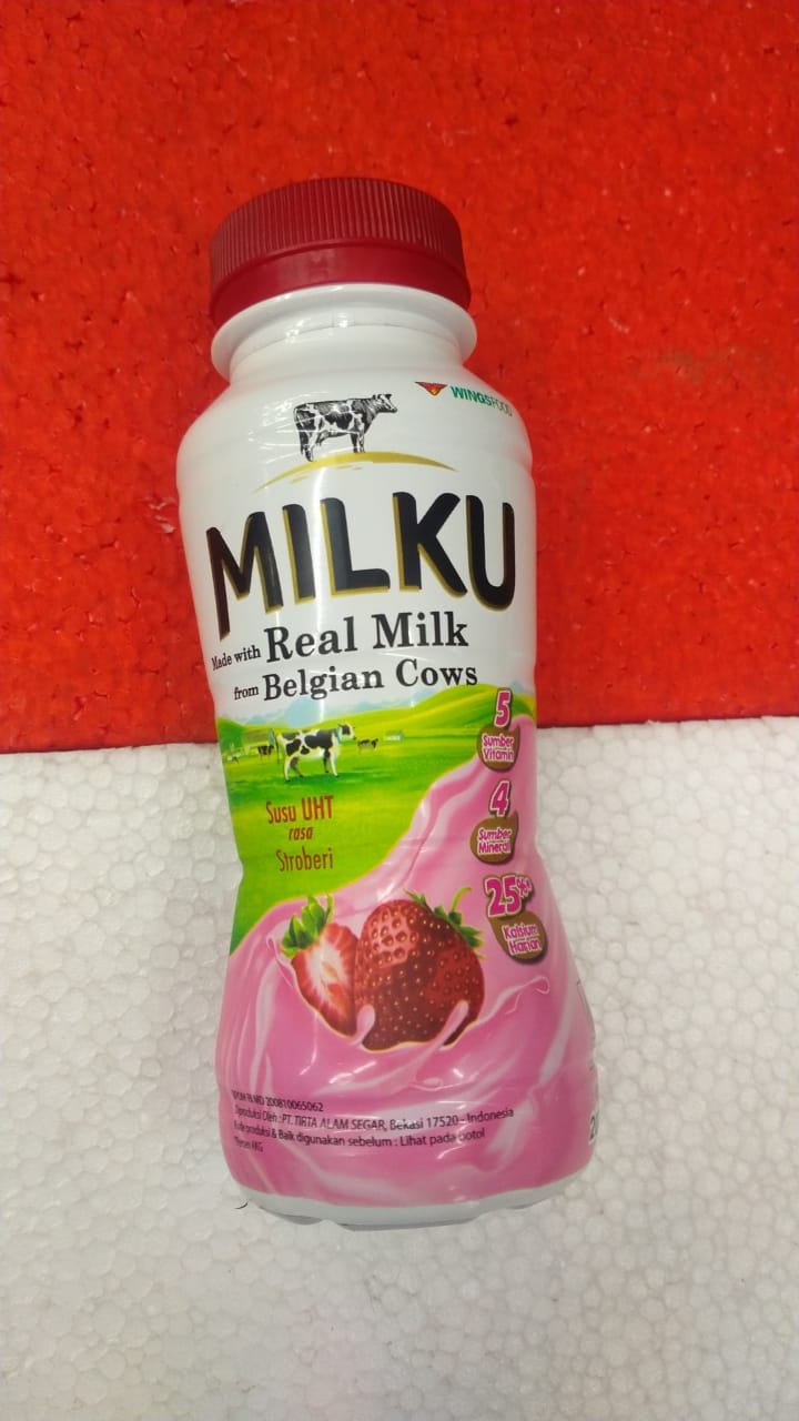 MILKU SUSU STRAWBERY-200ML