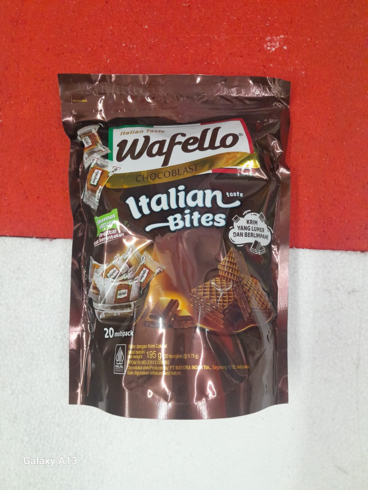 WAFELO WFR ITALIA COKLAT-195G